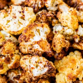 Crispy air fryer cauliflower